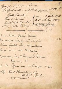 Historisches Gästebuch