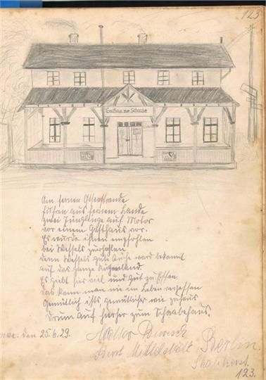 Historisches Gästebuch