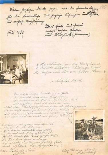 Historisches Gästebuch