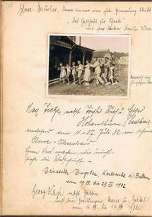 Historisches Gästebuch