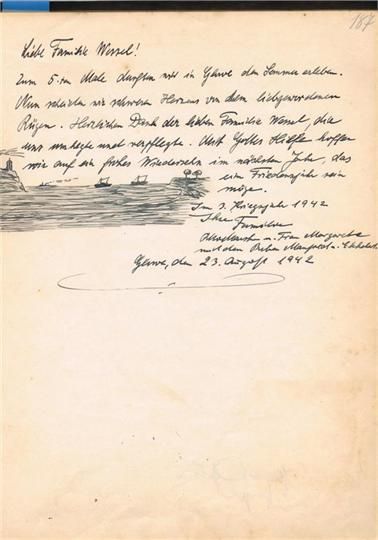 Historisches Gästebuch