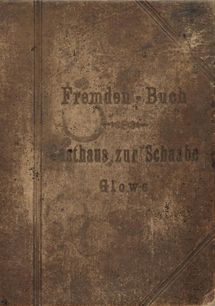 Historisches Gästebuch