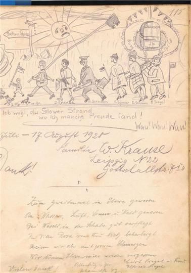 Historisches Gästebuch